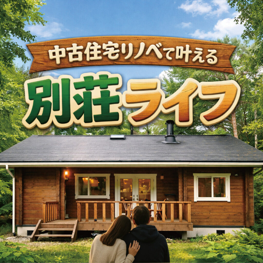 【山梨×別荘】中古住宅をリノベーションして叶える別荘ライフ